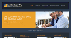 Desktop Screenshot of jhaefliger.ch